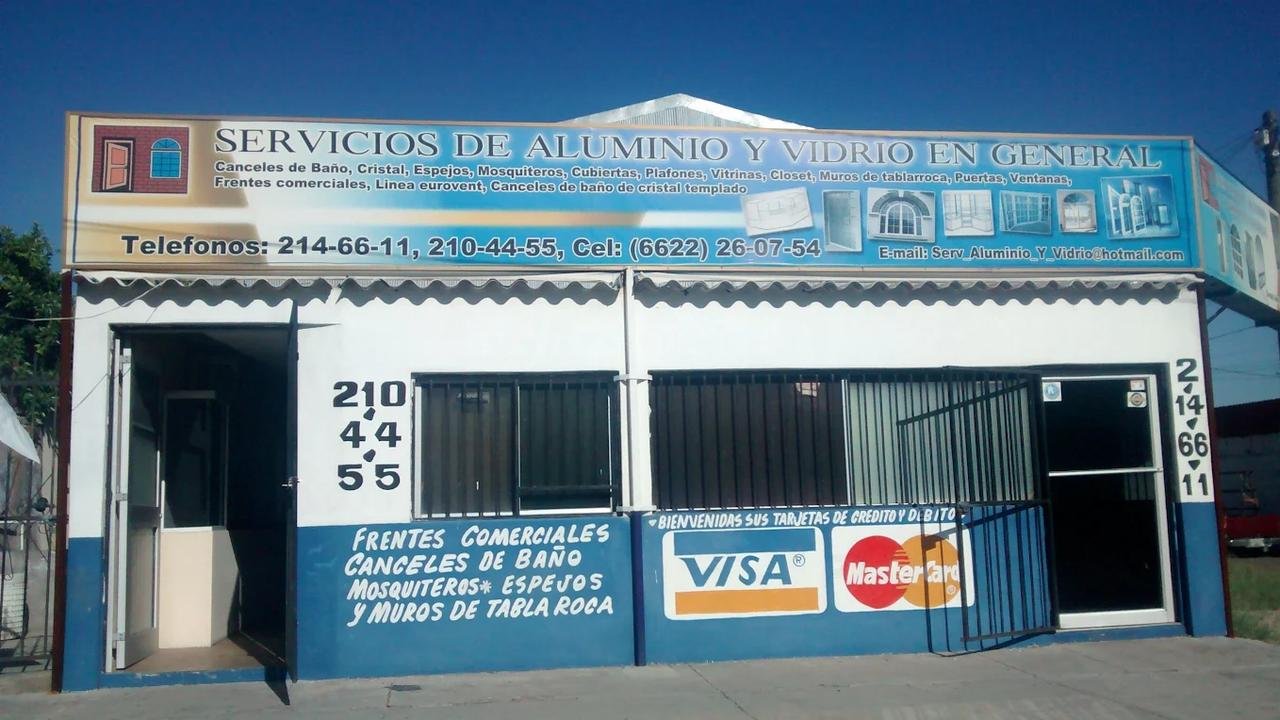 Aluminio y Vidrio en General