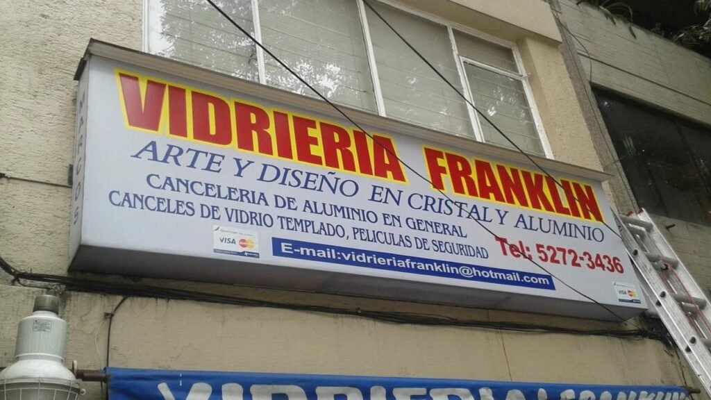 Vidriería Franklin CDMX